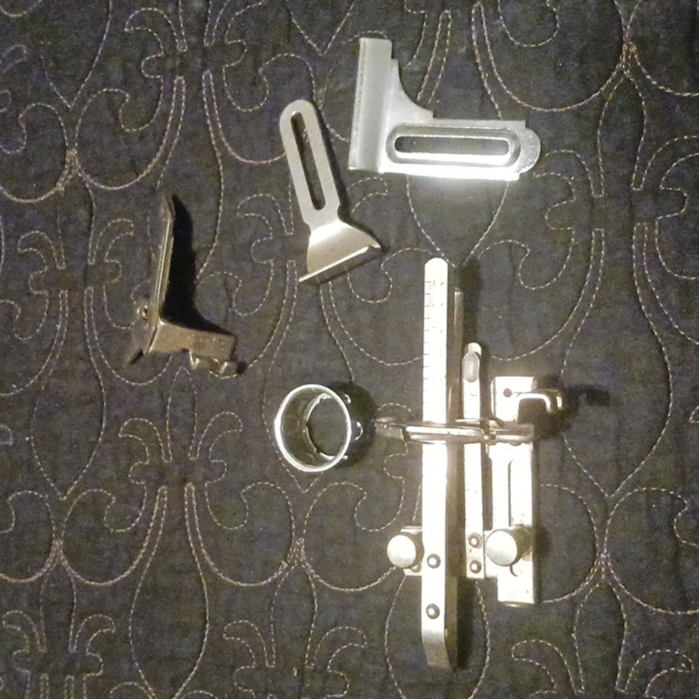 Vintage Singer Sewing machine parts.